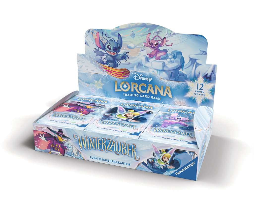 Disney Lorcana: Winterzauber – Booster Display (24 Booster)