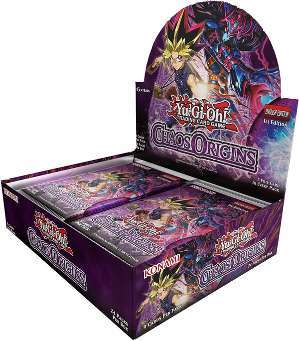 Yu-Gi-Oh! Chaos Origins Booster-Display (24 Booster) – 1. Auflage, Deutsch