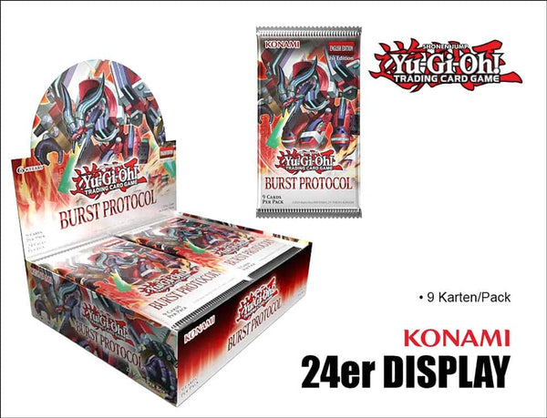 Yu-Gi-Oh! Burst Protocol Booster-Display (24 Booster) – 1. Auflage, Deutsch