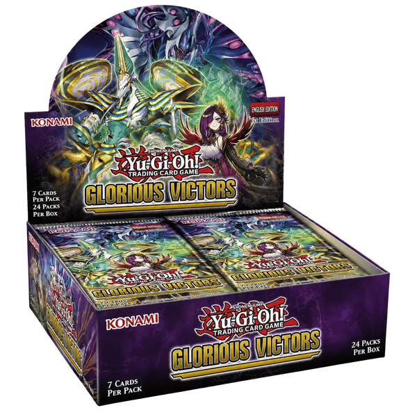 Yu-Gi-Oh! Glorious Victors Booster-Display (24 Booster) – 1. Auflage, Deutsch