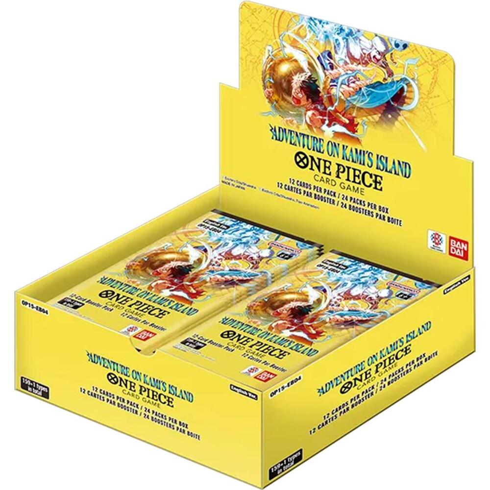 One Piece Card Game: Adventure on Kami's Island [OP15-EB04] Booster Display (24 Booster, Englisch)