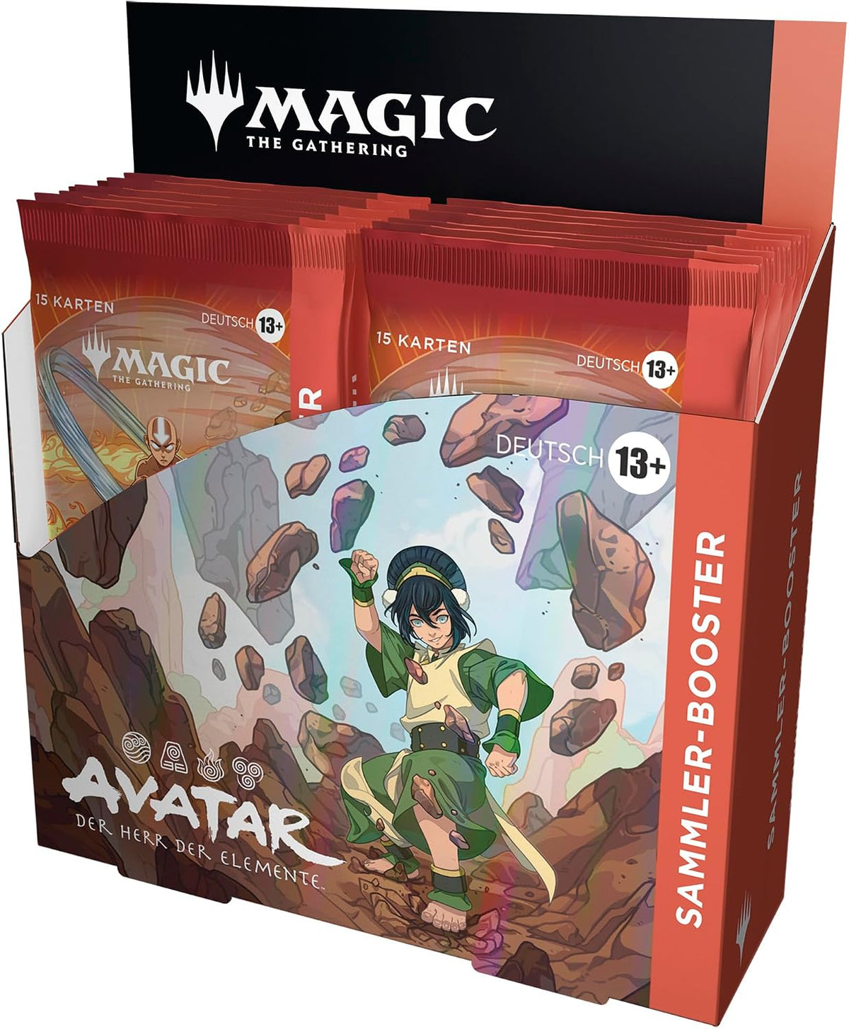 Magic: The Gathering | Avatar – Der Herr der Elemente Sammler-Booster-Display | Sammelkartenspiel ab 13 (Deutsche Version)