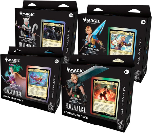 Final Fantasy Commander Deck Display – Commander: FINAL FANTASY (FIC)
