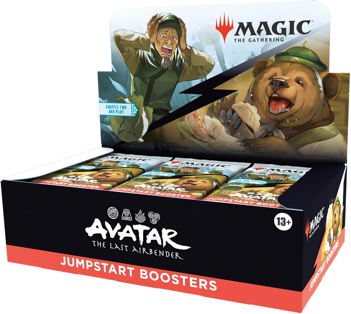 Magic: The Gathering Avatar: The Last Airbender Jumpstart Booster Box, 24 Packungen, Kartenspiel für 2 Spieler
