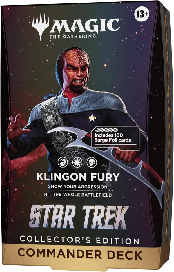 Magic: The Gathering | Star Trek Collector's Edition Commander-Deck – Klingonischer Zorn (Englische Version)