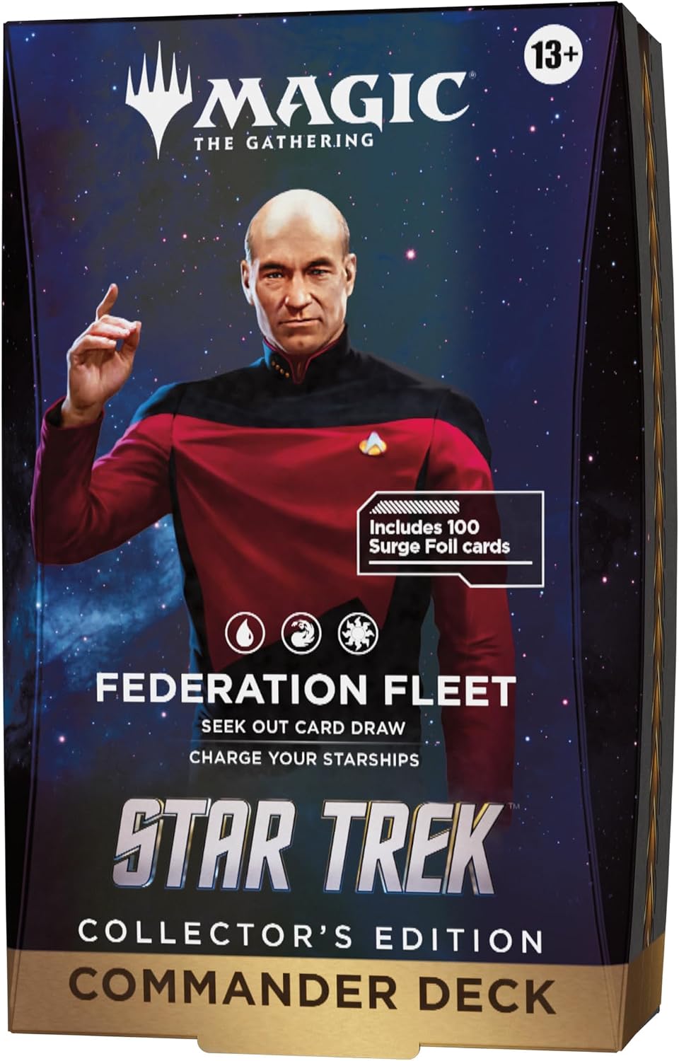 Magic: The Gathering | Star Trek Collector’s Edition Commander-Deck – Flotte der Föderation (Englische Version)