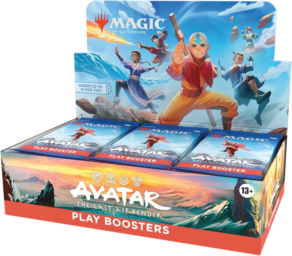 Magic: The Gathering | Avatar – Der Herr der Elemente Play-Booster-Display | Sammelkartenspiel ab 13 (Englische Version)