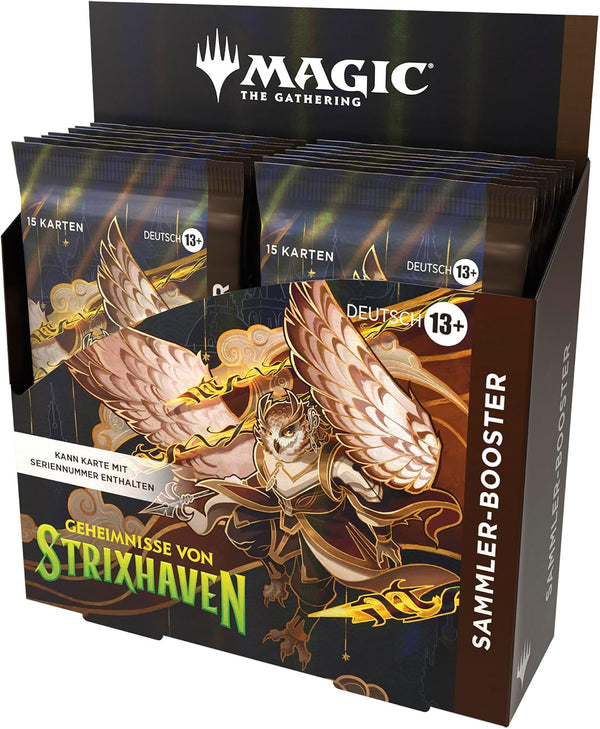 Magic: The Gathering Geheimnisse von Strixhaven – Sammler-Booster-Display (Deutsche Version)