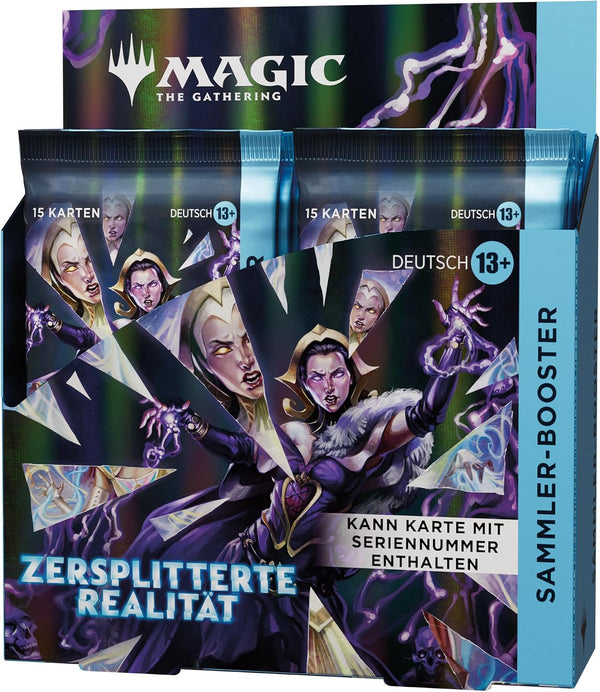 Magic: The Gathering Zersplitterte Realität Sammler-Booster-Display (Deutsche Version)
