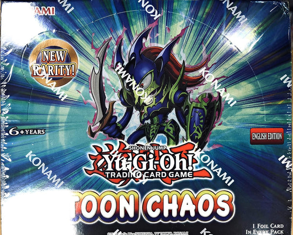 Yu-Gi-Oh! - Toon Chaos Booster Box Unlimited Edition Display mit 24 Packungen