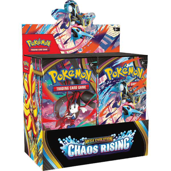 Pokémon Mega-Entwicklung – Wachsendes Chaos Booster-Display (36 Booster)