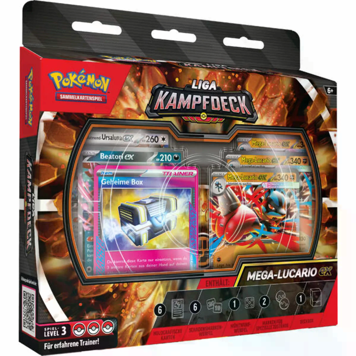 Pokémon Liga-Kampfdeck Mega-Lucario-ex (DE)