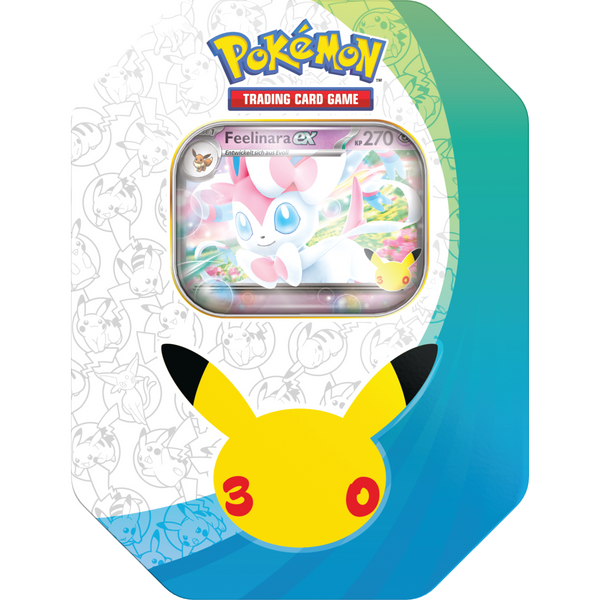 Pokémon 30 Jahre Tin-Box Feelinara-ex (Tag)