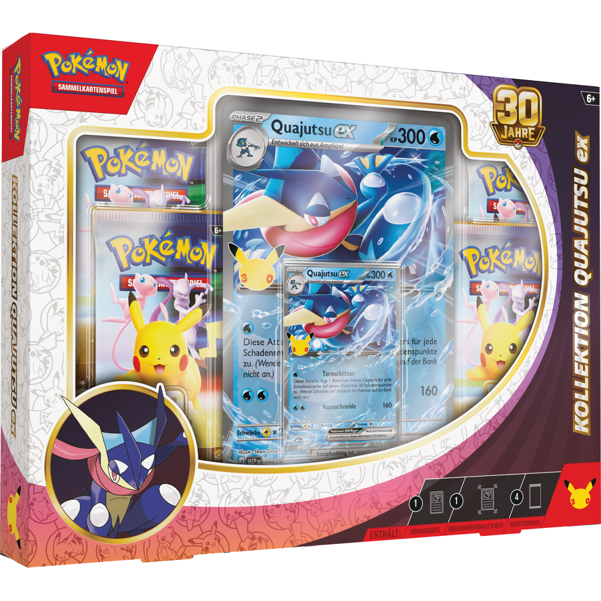 Pokémon 30 Jahre Kollektion Quajutsu-ex