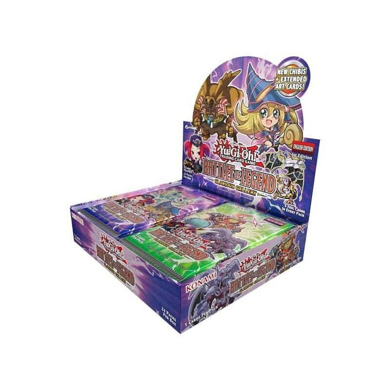 Yu-Gi-Oh! Battles of Legend: Glorious Gallery Booster-Display (24 Booster) – 1. Auflage, Deutsch